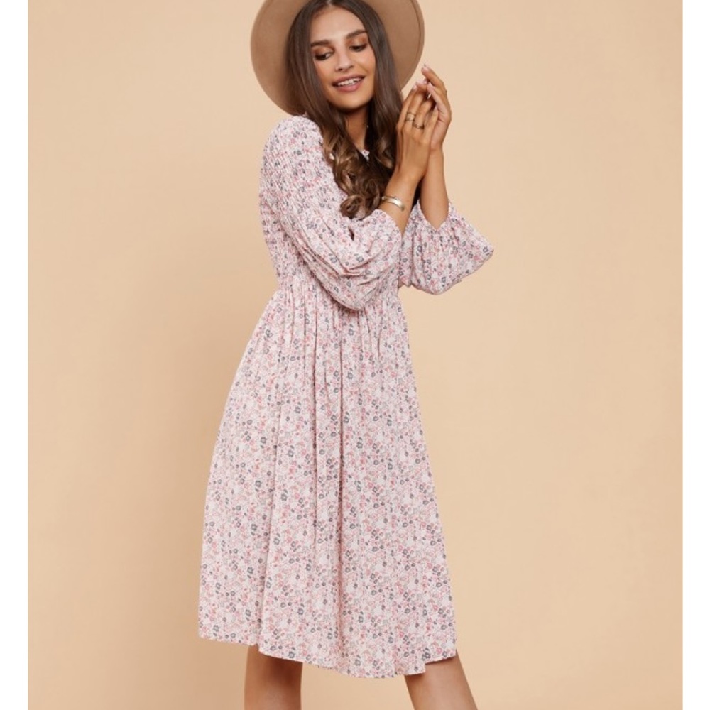 Petal Lush floral dress